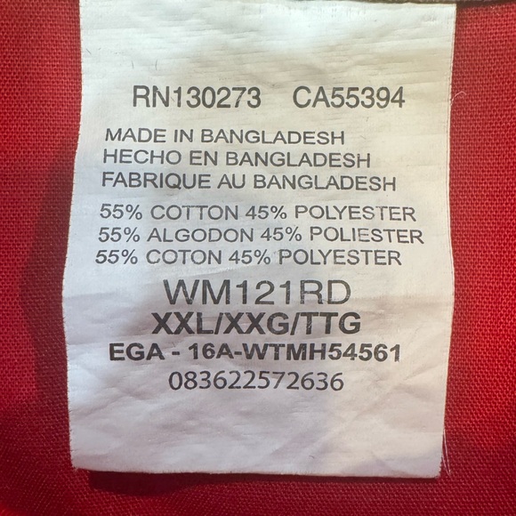 Wrangler Western Wear Pearl Snap Down short sleeve shirt XXL/XXG - Picture 8 of 8